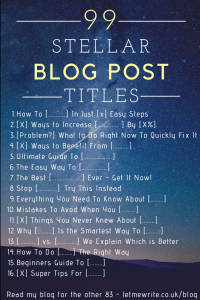 best blog titles